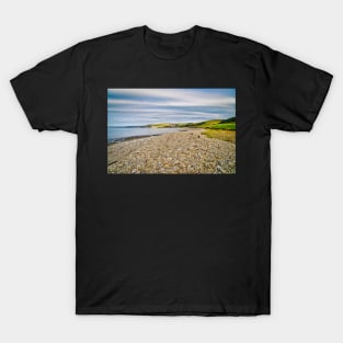 Wonderful Coastal Scenery - Pebble Beach & Aberarth T-Shirt